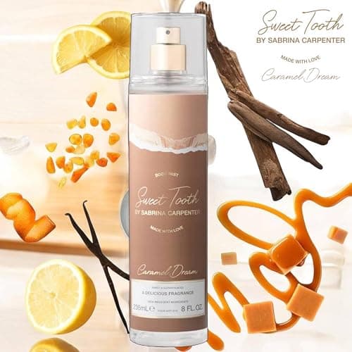 Sabrina Carpenter Sweet Tooth Women's Perfumed Body Water Various Fragrances 236 ml (Caramel Dream) thumbnail 2