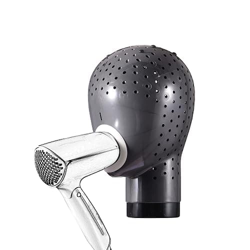 Maxsirui Wig Head Stand - Fresh Holder With Mannequin for Drying and Styling Hair, Scalp Cap Net, Dryer With Holes thumbnail 8