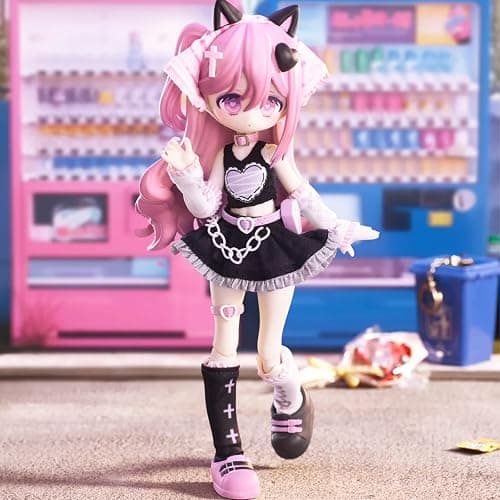CALEMBOU BJD Blind Box, Kawaii Ten Thousand Escape Plans Series Ball Jointed Doll, Surprise Toys Collectable Action Figure Posable Dress Up Doll for Gifts thumbnail 2
