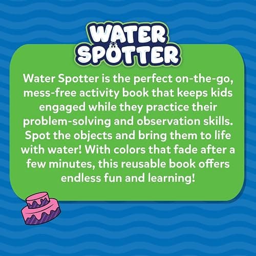 Skillmatics Reusable Search & Find Book - Water Spotter, Mess-Free, Fun Learning Activity, Animals, Travel Toy, Valentine’s Day Gifts for Boys & Girls Ages 4, 5, 6, 7, 8 thumbnail 8
