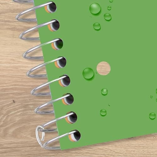 Five Star Spiral Notebook + Study App, 6 Pack, 1 Subject, Wide Ruled 8" x 10.5" Paper, 100 Sheets, Fights Ink Bleed, Water Resistant Cover, Assorted Colors (38042) thumbnail 7