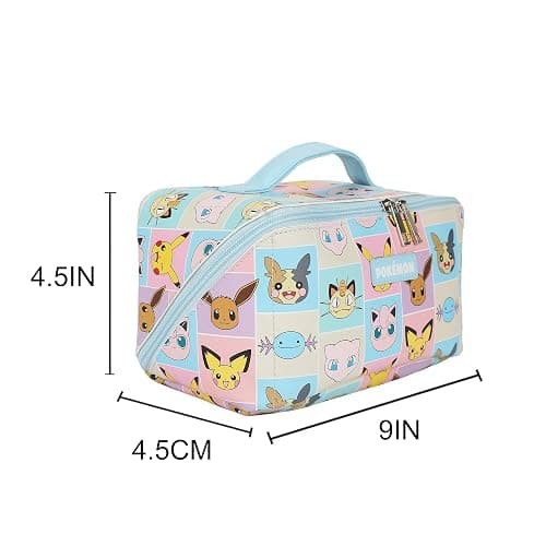 Bioworld Pokemon All-Over Print Women's Novelty Cosmetic Bag thumbnail 3