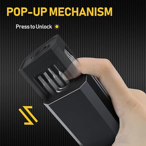 Mini Electric Screwdriver Set,Cordless screwdriver rechargeable,power screwdriver,destornillador eléctrico,Magnetic Bits,5 Torque,LED Display, Electric Screwdriver for Phone PS5 Laptop Watch thumbnail 7