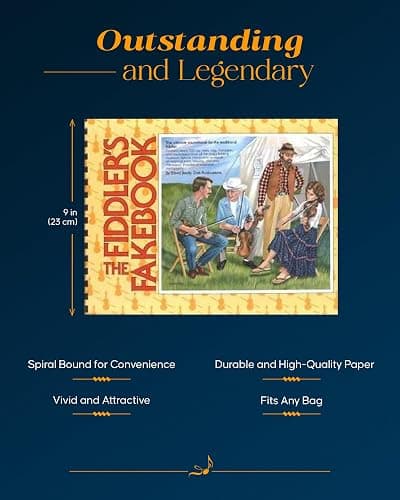 The Fiddler's Fakebook - The Ultimate Sourcebook for the Traditional Fiddler | Violin Fiddle Songbook | 500 Jigs Reels Hornpipes | Folk and Americana Sheet Music for Fiddlers and Violinists thumbnail 9