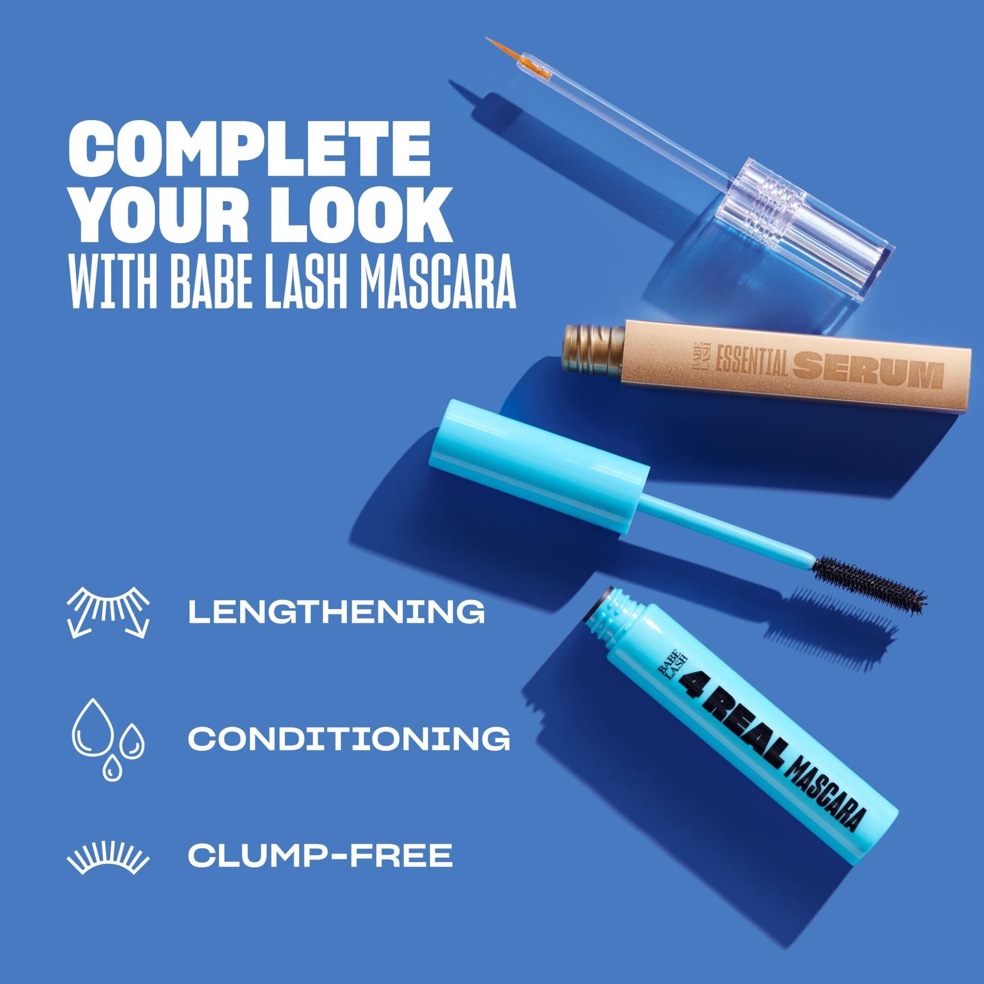 Babe Original Babe Lash Serum - Fuller & Longer Looking Eyelashes, Clear Essential Serum for Natural Lashes and Lash Extensions, 2mL, 3-month Supply thumbnail 7