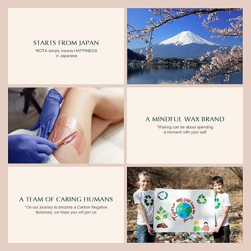KOTAMU Hard Wax Beads for Hair Removal - 1lb Sensitive Skin Thick Hair Formula for Full Body, Face, Chest, Back, Leg, Bikini Brazilian Waxing - Wax Refill for Women and Men thumbnail 4