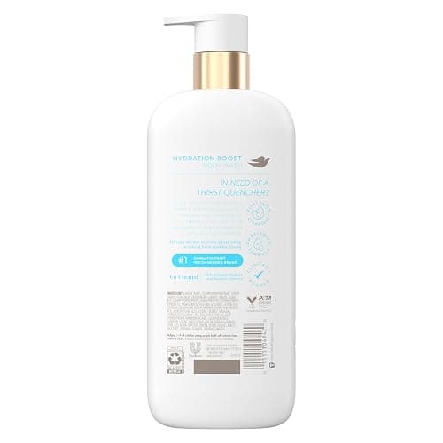 Dove Serum Body Wash Hydration Boost actively drenches dry skin with Hyaluronic Acid Serum 18.5 Fl Oz thumbnail 3