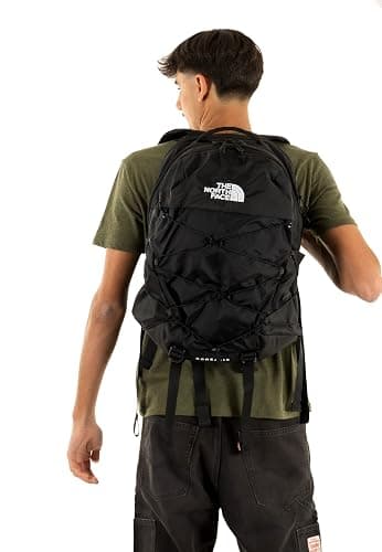 The North Face Borealis Commuter Laptop Backpack - Water Repellent, Laptop Sleeve, Large Main Compartment, TNF Black/TNF Black-NPF, One Size thumbnail 2
