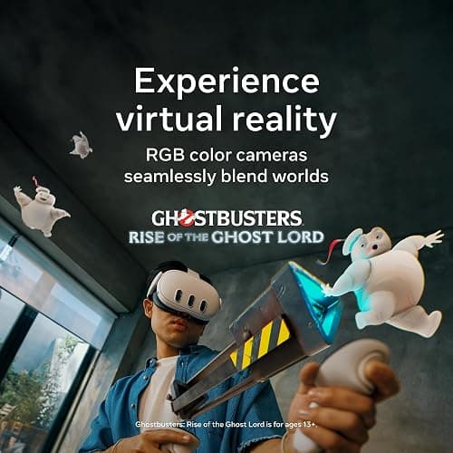 Meta Quest 3 512GB | VR Headset — Thirty Percent Sharper Resolution — 2X Graphical Processing Power — Virtual Reality Without Wires — Access to 40+ Games with a 3-Month Trial of Meta Horizon+ Included thumbnail 5