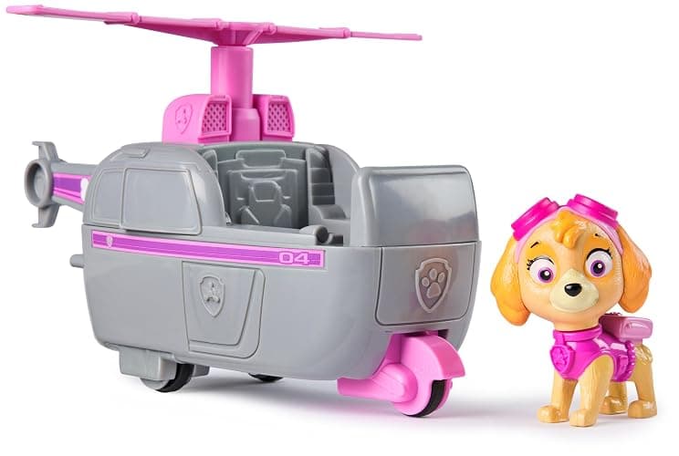 Paw Patrol, Skye’s Helicopter, Toy Vehicle with Collectible Action Figure, Sustainably Minded Kids’ Toys for Boys & Girls Aged 3 and Up - Image 1