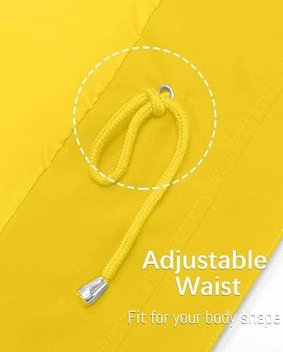 Bloggerlove Women Rain Jacket Waterproof Raincoat with Hood Lightweight Outdoor Windbreaker thumbnail 4