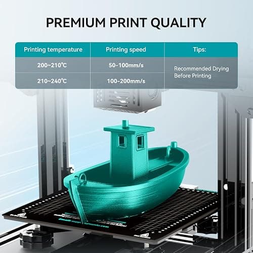 SUNLU PLA Filament 1.75mm, 250g Spool Bundle, 3D Printer Filament | Beginner Friendly Multicolor Bundle, Easy Printing, 8 Rolls, White+Red+Orange+Yellow+Green+Blue+Cyan+Purple thumbnail 9