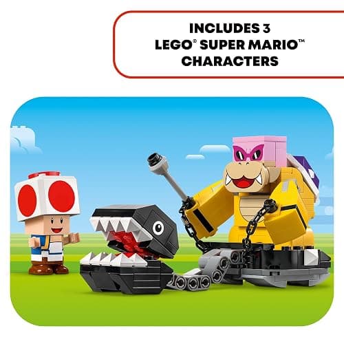 LEGO Super Mario Battle with Roy at Peach’s Castle, Nintendo Character Mario Toy for Kids, Castle Toy & Adventure Set, Gift for Girls, Boys & Gamers Ages 7 and up, 71435 thumbnail 6