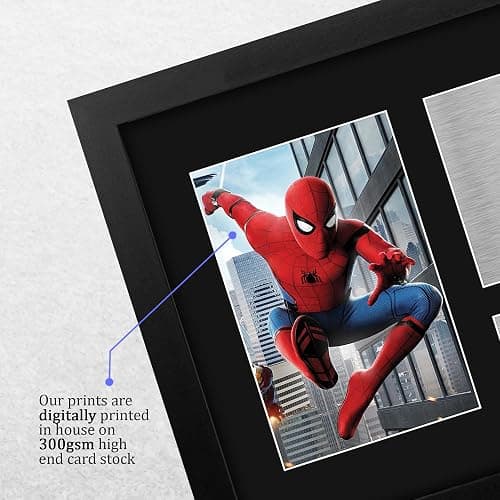 HWC Trading Tom Holland Gift USL Framed Signed Printed Autograph Spiderman Gifts Print Photo Picture Display - US Letter Size thumbnail 4