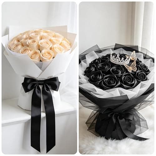 Black Satin Ribbon thumbnail 5