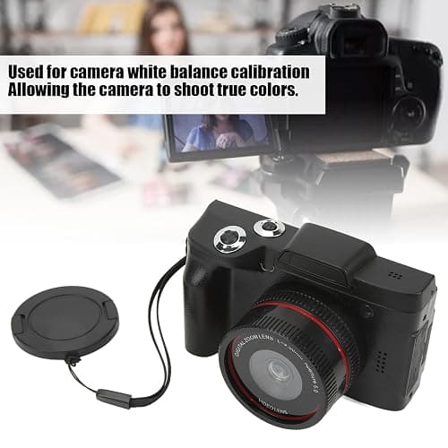 Protable Digital Video Camera Camcorder, 16MP 16X 1080P Digital Camera with 2.4 Inch 180 Degree Flip Screen, Anti Shake DV Camcorder for Students Teens Beginner thumbnail 3