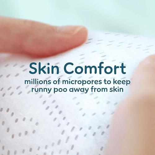 Pampers Premium Protection Baby Size 1, 50 Nappies, 2kg-5kg, Essential Pack, Double Protection for Skin and Against Leaks thumbnail 4