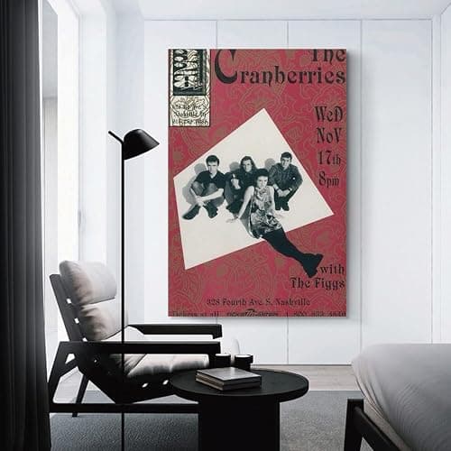 8K4FJ7Q2XZP The Cranberries Canvas Poster Bedroom Decoration Landscape Office Valentine's Birthday Unframe-style08x12inch(20x30cm) thumbnail 3