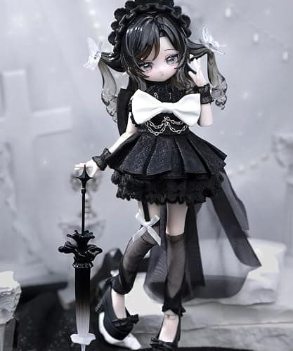 CALEMBOU BJD Blind Box, Ocean Gemstone Series 18cm Ball Jointed Doll, Cute Dress Up Doll with Joints, Collection Action Figure for Birthday Christmas thumbnail 9
