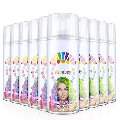 Blue Hair Spray,Temporary Hair Color Spray for Women Kids Men,Washable Hairspray,Colored Hair Spray,Color Hairspray for Halloween,Party,Cosplay,Christmas Day (01#Blue) thumbnail 7
