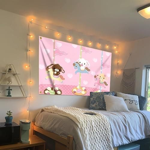 Sugar Flag 3x5 Feet Funny Man Cave Wall Meme Bunnies Flags for Teen Girls Room Guys Bedroom Dorm Room College Dorm Wall Banner Tapestry Decor thumbnail 4