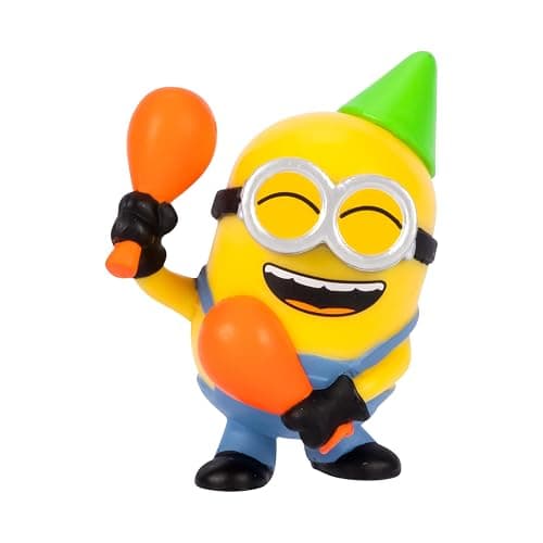Minions Despicable Me 4-4 Figure Packs Party Bus Bunch | 2 inch Collectible Figures | Pack Has 3 Figures Visible Plus 1 Surprise Figure Hidden thumbnail 7
