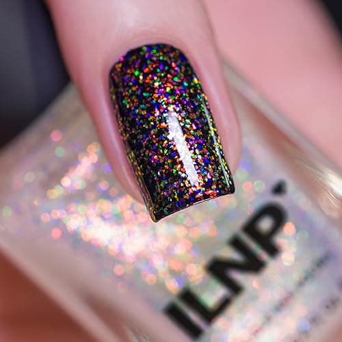 ILNP Ball Drop - Iridescent Flakie Topper Nail Polish thumbnail 4
