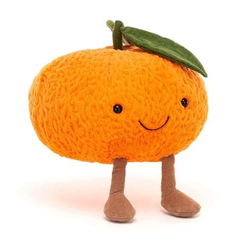 Jellycat Amuseables Clementine Stuffed Toy, Small 5 inches - Fruit Plush - Fun Gift Idea thumbnail 6