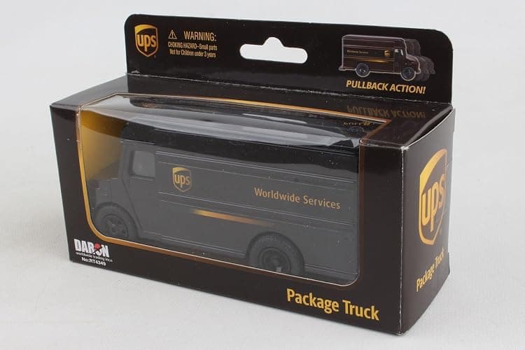Daron UPS Pullback Package Truck thumbnail 3