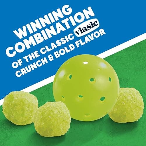 Vlasic Pickle Balls, Dill Pickle Flavored Corn Puffs, Pickleball Gift, 6.5 oz. thumbnail 4