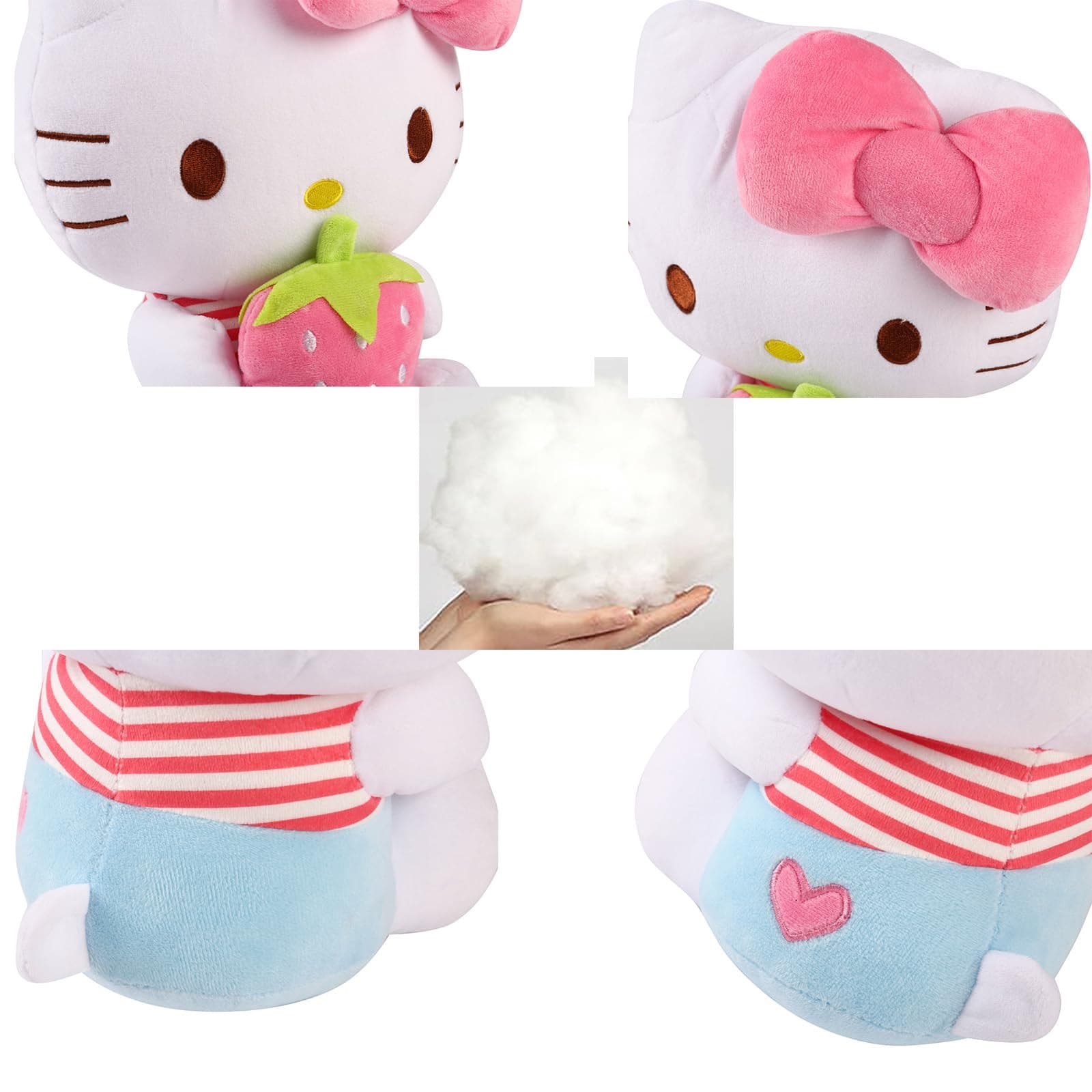 Hello Plush Toy for Kids,30cm Soft Stuffed Animals Toys Dolls, Girls Boys Gifts for Birthday Christmas Party Favors Room Decoration thumbnail 7