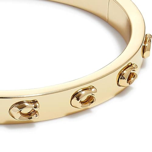Coach Pegged C Logo Hinged Bangle Bracelet thumbnail 2