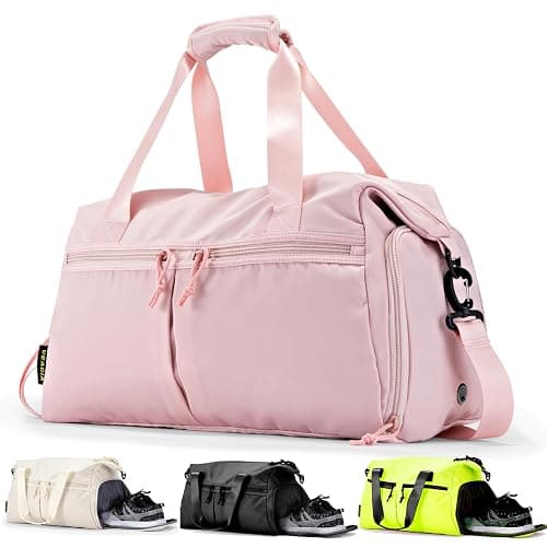 VEAGIA Weekender Duffel Bag With Shoe Compartment And Wet Pocket-Luggage Everyday Overnight Bag for Men and Women Travel-Carry On Gym Bag thumbnail 8