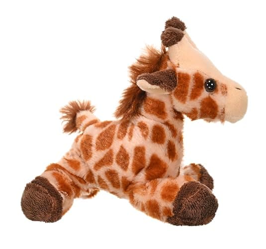 Wild Republic Giraffe Plush, Stuffed Animal, Plush Toy, Gifts for Kids, Hug’Ems 7 - Giraffe - 7" thumbnail 5