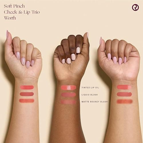 Rare Beauty Soft Pinch Cheek & Lip Trio - Matte Blush, Mini Liquid Blush and Mini Tinted Lip Oil thumbnail 3