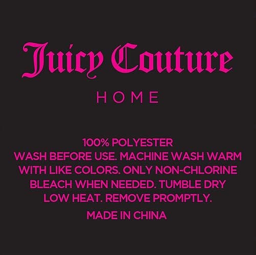 Juicy Couture Queen Size Satin Bed Sheet Set, Deep Pocket Silky Satin Queen Sheet Set with 1 Fitted Sheet, 1 Flat Sheet and 2 Pillow Case, Wrinkle Resistant and Anti Pilling - Pink - Queen - 4 Piece Set - Pink thumbnail 7