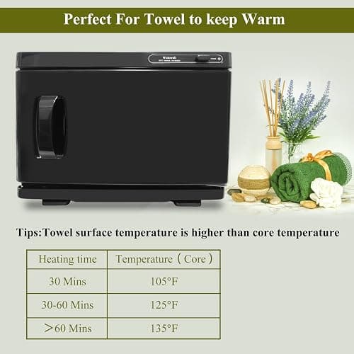 Hot towel warmer, 8L Towel Warmer Spa, Professional Towel Warmer for Facial,Small Towel warmer caddy for Salon,Spa, Message thumbnail 4