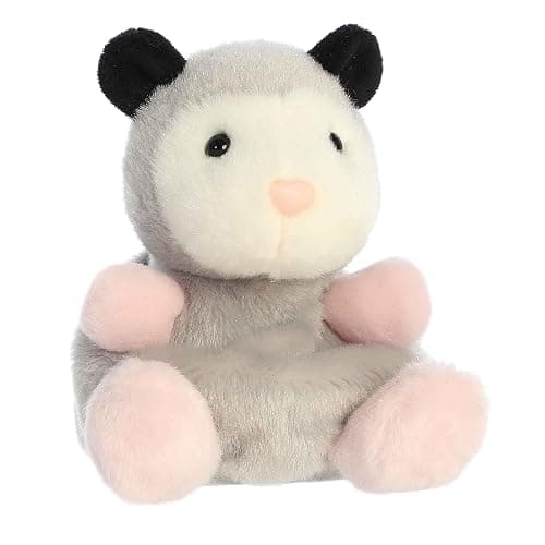 Aurora® Adorable Palm Pals™ Sherri Opossum™ Stuffed Animal - Fun Collectible Plush for Kids and Adult Collectors - Perfect for Decorating Rooms and Birthday Gifts - Gray 4.5 Inches thumbnail 2