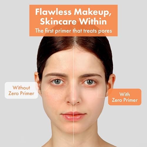 delyvely Zero Primer, K Beauty Face Primer with Pore Minimizer, Oil & Shine Control, Matte Blurring Finish, Smooths Fine Lines & Wrinkles, Long-Lasting Makeup for Oily Skin, 20ml / 0.67 fl. oz thumbnail 2