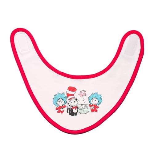 Playtex Baby Dr. Seuss Newborn Gift Set with 5 Nurser Bottles (3X 4Oz, 2X 8Oz), 2 Binky Pacifiers, 60 Drop-Ins Liners & Bib, Bottles for Newborn and Breastfeeding Babies, Feeding Essentials thumbnail 5