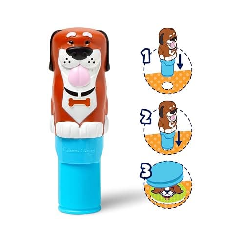 Melissa & Doug Sticker Wow!™ 24-Page Activity Pad and Sticker Stamper, 300 Stickers, Arts and Crafts Fidget Toy Collectible Character – Dog - for Kids Ages 3+ - FSC Certified thumbnail 6