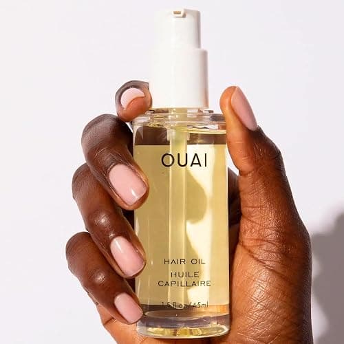 OUAI Curl Cream + Hair Oil Bundle - Hair Styling Products for Frizz Control - Includes Curl Cream (8 Oz) + Hair Oil (1.5 Oz) - 2-Piece Hair Care Set thumbnail 9