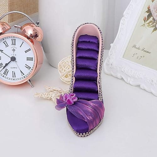 PACKOVE High Heel Jewelry Holder Shoe Ring Holders High-Heeled Earring Organizer Shoe Ring Rack Display Stand thumbnail 7