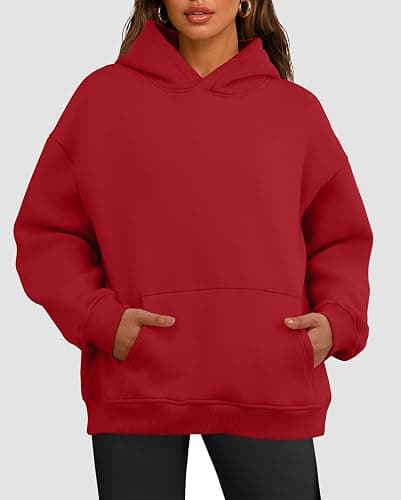peassa Hoodies for Womens Y2k Oversized Star Print Sweatshirts Aesthetic Cheetah Graphic Hooded Hoodie thumbnail 2
