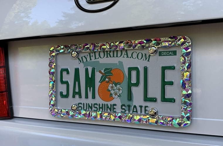 Cruiser Accessories 16130 Dazzle Chrome License Plate Frame thumbnail 3