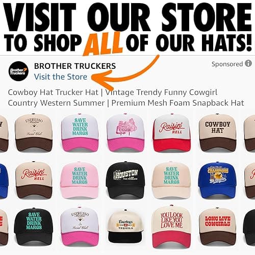 RBF Club Serif Vintage Trucker Hat | Premium Snapback Baseball Hat for Men & Women thumbnail 5