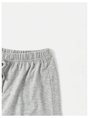 WDIRARA Women's 3 Pack Plaid Letter Graphic Pajama Shorts Lounge Shorts | Elastic Waist ,Comfortable,Home Living,Sleepwear thumbnail 3