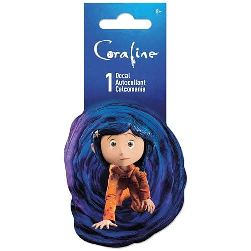 Coraline White Vinyl Die-Cut Decal - 4 Color - Image 1