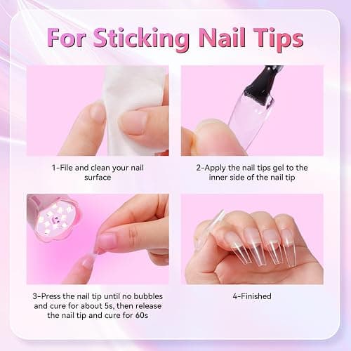 Makartt Flash Cure UV Nail Lamp for Gel Nails Rechargeable Gooseneck Design | 30Mw/Cm² UV LED Lamp with Flexible Gooseneck, Auto Sensor and 4 Timers for Fast, Even Gel Nail Curing Home DIY Salon Use thumbnail 5