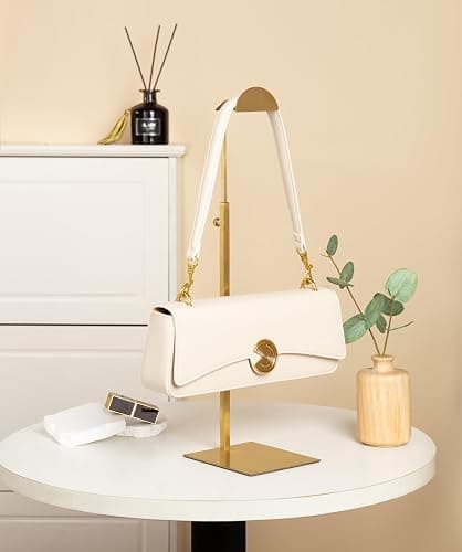 KDYZS+ Purse Display Stands, 3 Pack Gold Purse Display Rack Stainless Steel Handbag Display Stand Adjustable Height Bag Stand Holder Anti-fingerprint Hanger Rack for Retail Boutiques Commercial Store thumbnail 7